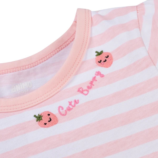 Đầm bé gái Animo Easy TX0226022 (1-4Y, Trắng, TT16)