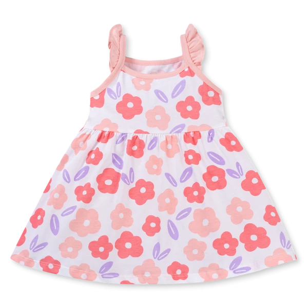 Đầm bé gái Animo Easy TX0226026 (1-4Y,Trắng,TT04)