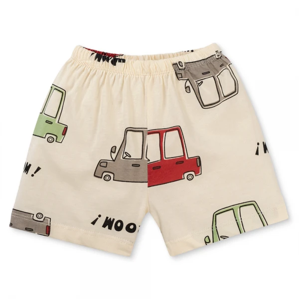 Bộ bé trai ngắn Animo Easy HN0426018 (1-4Y, Đỏ-kem)