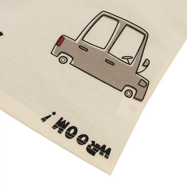 Bộ bé trai ngắn Animo Easy HN0426019 (1-4Y, Kem-đỏ)