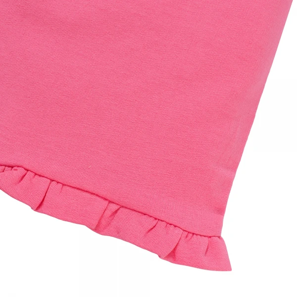 Bộ bé gái tay ngắn quần lửng Animo ST1225070 (1-6Y, Kem-hồng, TT02)