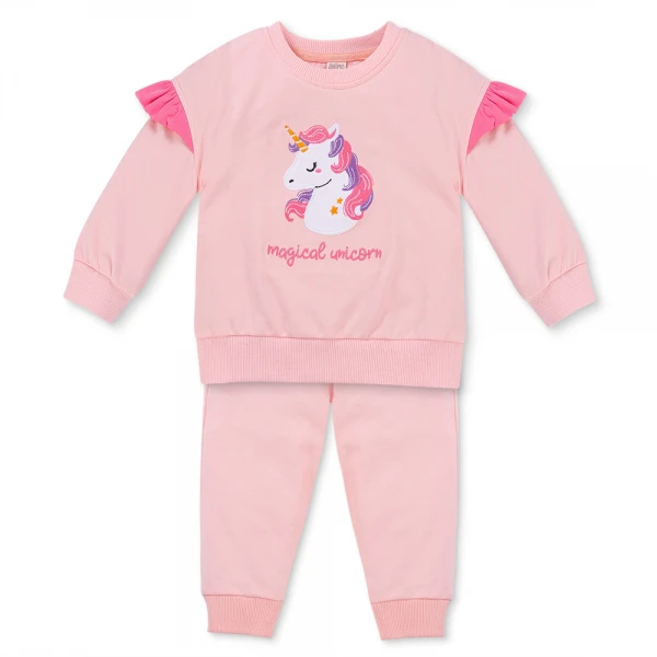 Bộ đông bé gái dài Animo ST1225067 (1-4Y, Hồng, TT02)