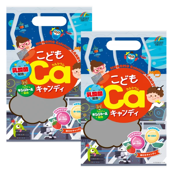 Combo 2 Kẹo mút Canxi trẻ em Unimat Riken