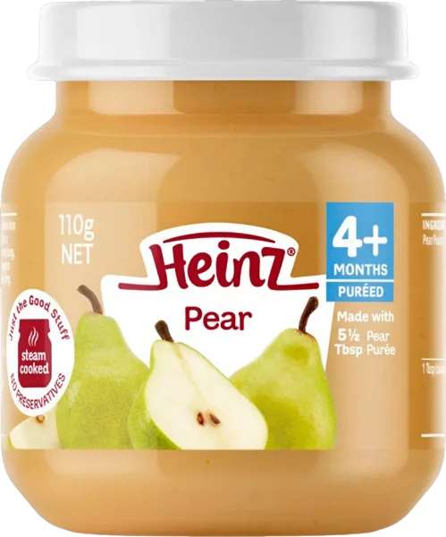 Lê nghiền cho trẻ từ 4 tháng tuổi - Heinz Pear