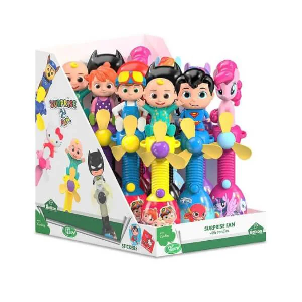 Kẹo Hello Kity Surprise Fan (1 ống) *giao ngẫu nhiên*