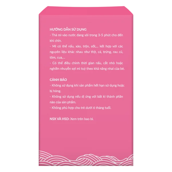 Mì củ cải đỏ & củ dền ăn dặm Anpaso *giao bao bì ngẫu nhiên