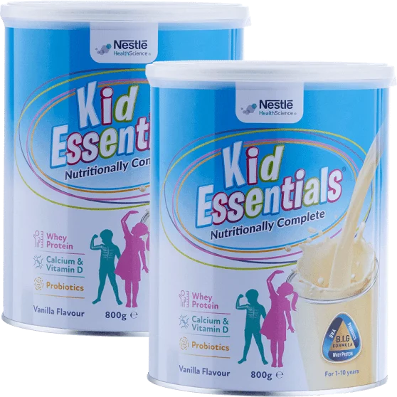 Combo 2 Thực phẩm bổ sung dinh dưỡng dành cho trẻ từ 1 đến 10 tuổi Kid Essentials Nutritionally Complete vị vani