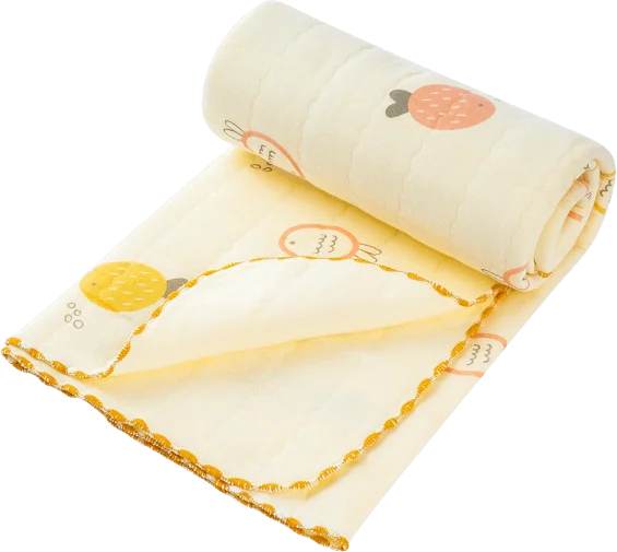 Chăn vải chần bông 3 lớp Animo B2306_MN002 (85x85cm,Kem)