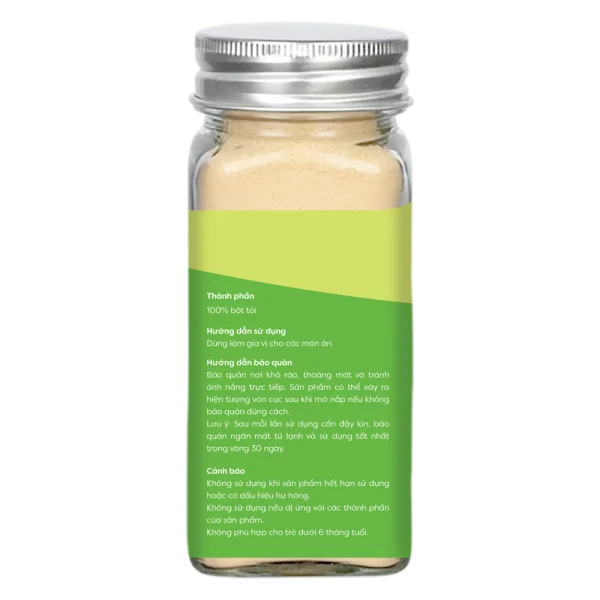 Bột tỏi cho bé Anpaso 60g  *giao bao bì ngẫu nhiên