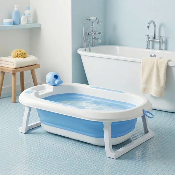 Thau tắm gấp gọn Animo (xanh dương, JYGW-01)