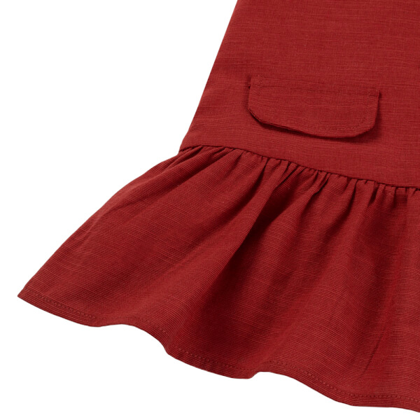 Đầm vải bé gái Animo TX1225044 (1-6Y,Đỏ,DD01)