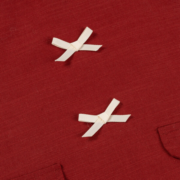 Đầm vải bé gái Animo TX1225044 (1-6Y,Đỏ,DD01)