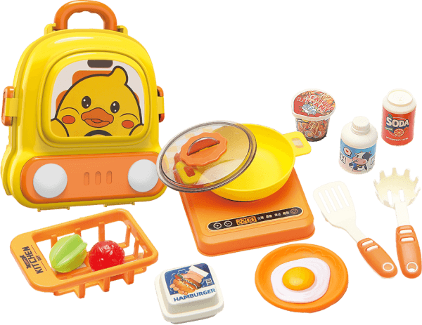 Balo vịt vàng 2in1 nhập vai nhà bếp YN567756 C508