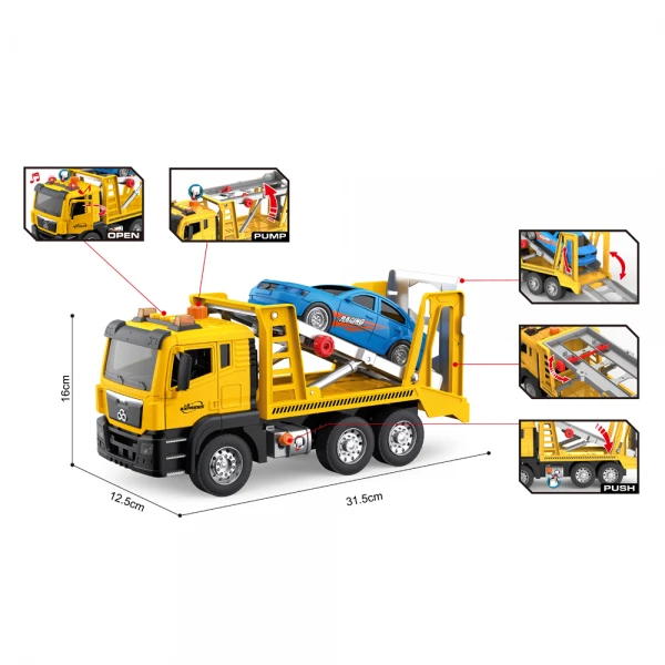 Xe tải chở xe ô tô cao cấp có âm thanh và đèn YN602004 C509