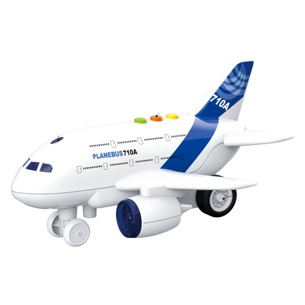 Máy bay chạy đà có âm thanh và đèn YN409048 C509 (Trắng)