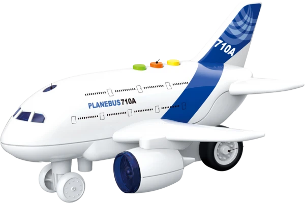 Máy bay chạy đà có âm thanh và đèn YN409048 C509 (Trắng)