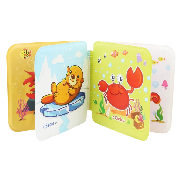 Bé lật mở đoán hình con vật có âm thanh chút chít, chất liệu không thấm nước YN660797 C509