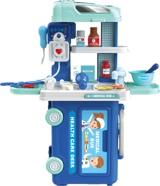 Xe vali đa năng 2in1 đựng dụng cụ y tế YN454276 C509 (Xanh dương)