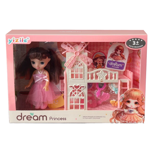 Bộ búp bê công chúa gồm giường ngủ 2 tầng và phụ kiện RFD666823 C509