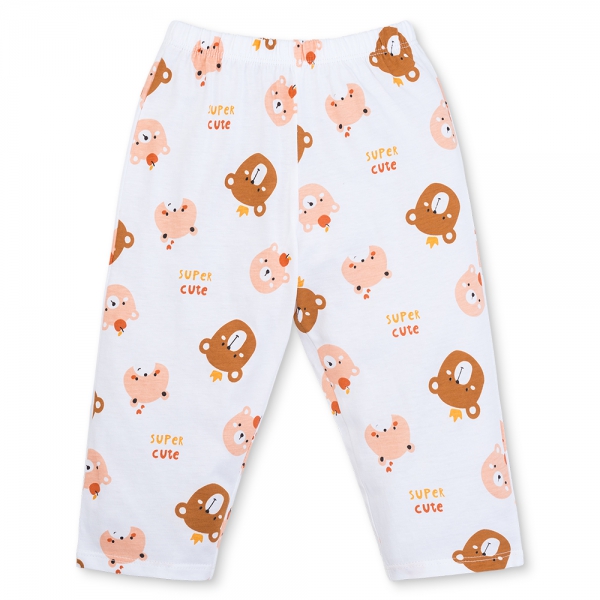 Bộ bé gái dài Animo Easy TX0126045 (1-4Y,Cam sữa-trắng,TT01)