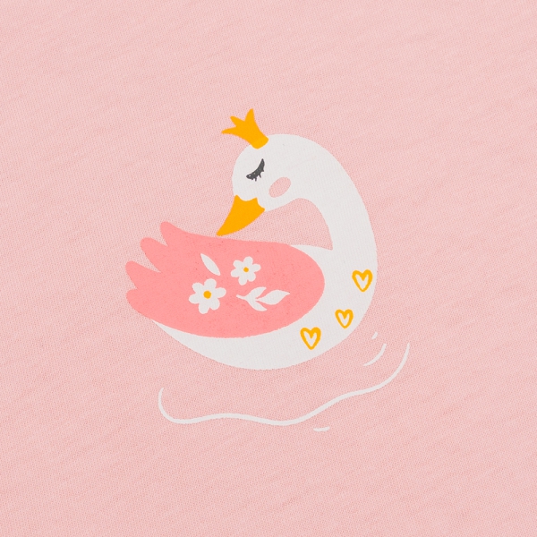 Bộ bé gái ngắn Animo Easy LU1125018 (1-4Y,Hồng,TT01)