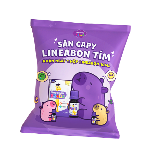 Quà tặng khi mua Thực phẩm bảo vệ sức khỏe  Vitamin D3+K2 MK7 200IE + 15ug Baby&Kind Sunday Natural