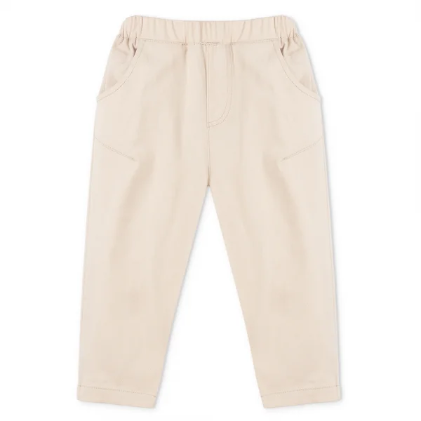 Quần kaki dài bé trai Animo HN0126070 (2-5Y, Kem)