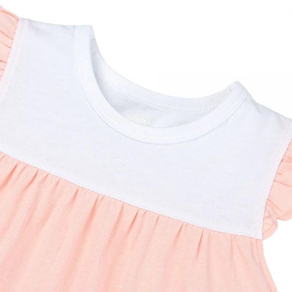 Đầm bé gái Animo Easy LU0126052 (1-4Y, Trắng-hồng, TT02)