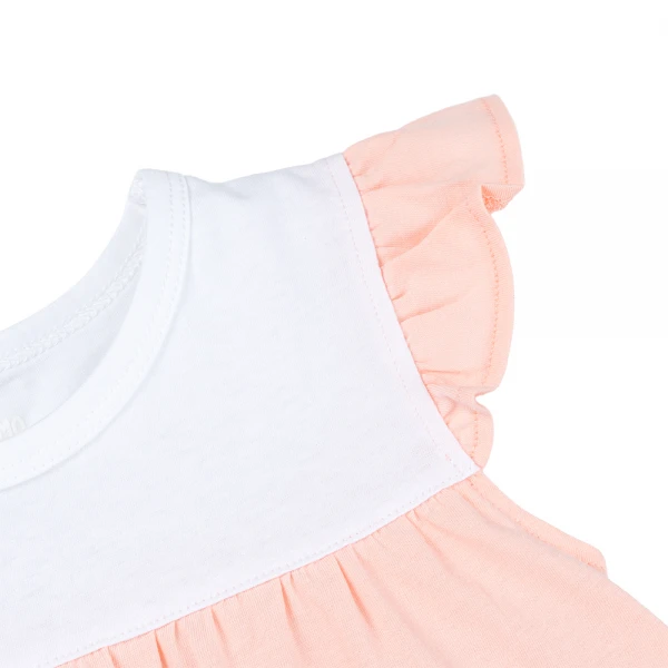 Đầm bé gái Animo Easy LU0126052 (1-4Y, Trắng-hồng, TT02)