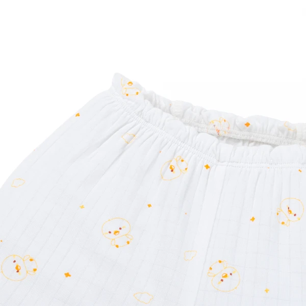 Set 2 bộ rayon chống muỗi ngắn Animo VD1125037 (0-24M, Trắng-vàng nhạt, NN06)