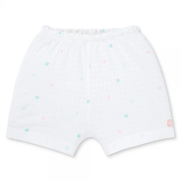 Set 2 bộ rayon chống muỗi ngắn Animo VD1125038 (0-24M, Trắng-hồng cam, NN06)