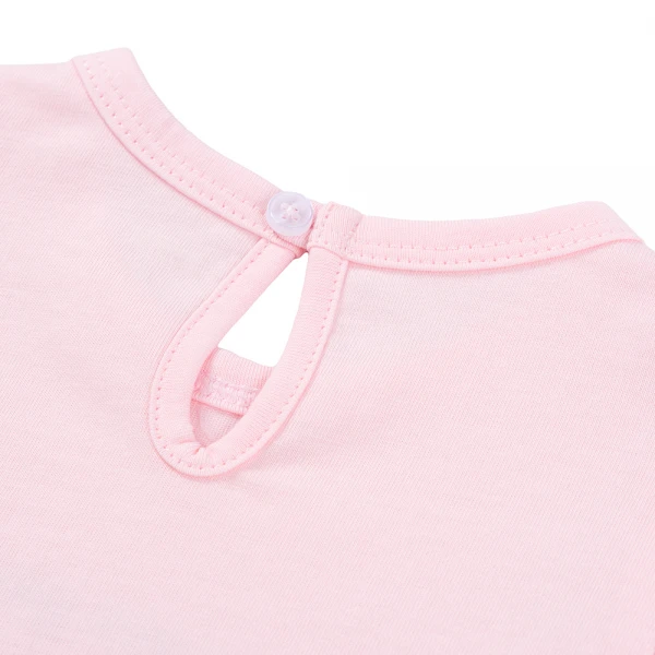 Bodysuit bé gái tam giác Animo VD1125030 (0-9M, Hồng - xanh nhạt, NN01)