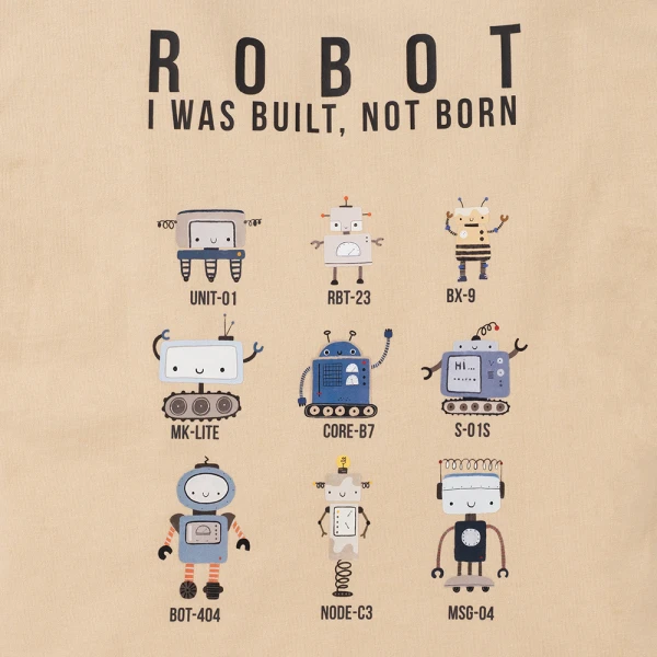 Áo bé trai tay ngắn Animo HN1225027 (1-6Y, Be)