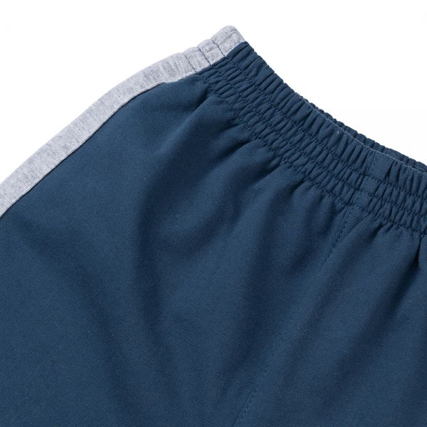 Bộ polo bé trai ngắn Animo HN1225028 (1-6Y, Xám-dương)