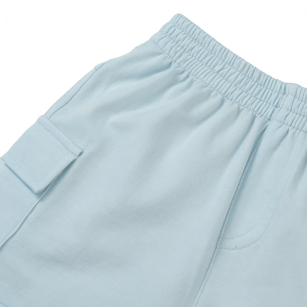 Bộ polo bé trai ngắn Animo HN1225031 (1-6Y, Trắng-biển)