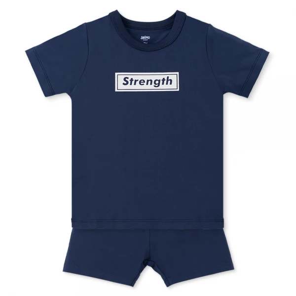 Bộ bé trai ngắn Animo Easy HN0126034 (1-4Y, Dương)