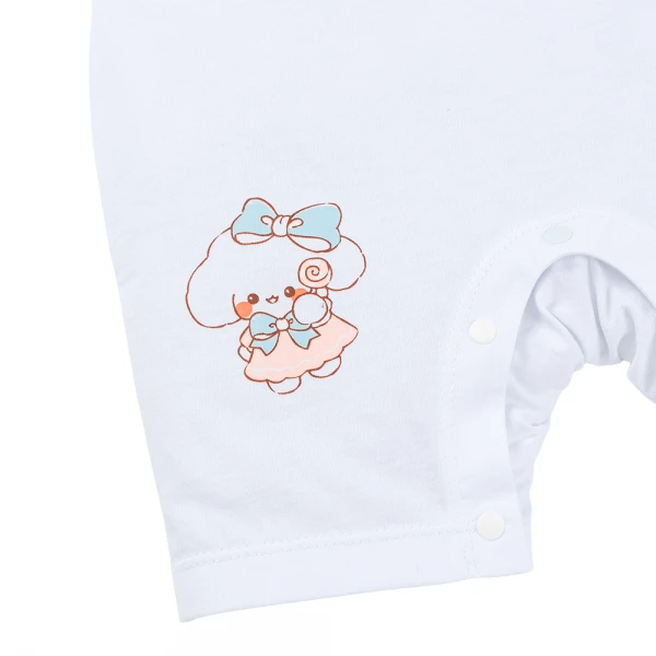 Bodysuit bé gái đùi BST candy Animo VD0825038 (0-12M, Trắng, NN02)