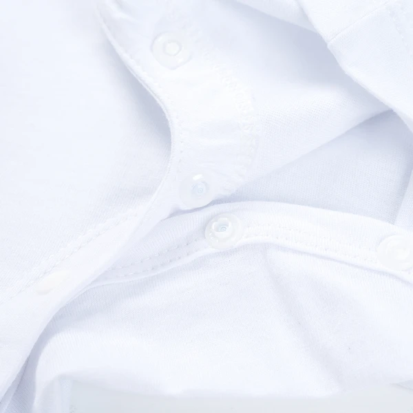 Bodysuit bé gái đùi BST candy Animo VD0825038 (0-12M, Trắng, NN02)