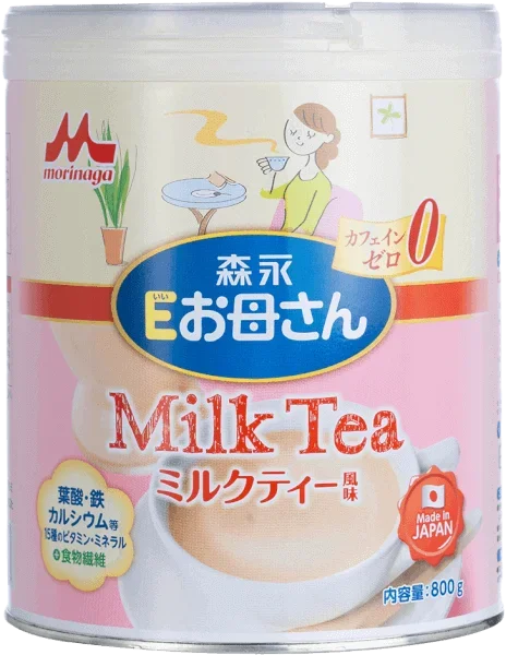 Thực Phẩm Bổ Sung Morinaga E-Okasan Hương Trà Sữa cho mẹ, 800g