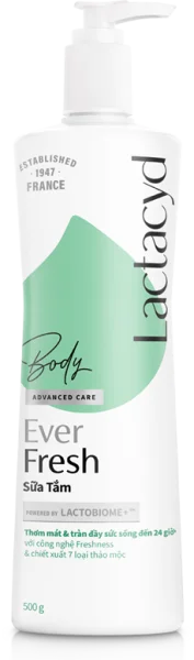 Sữa tắm Lactacyd Ever Fresh 500g