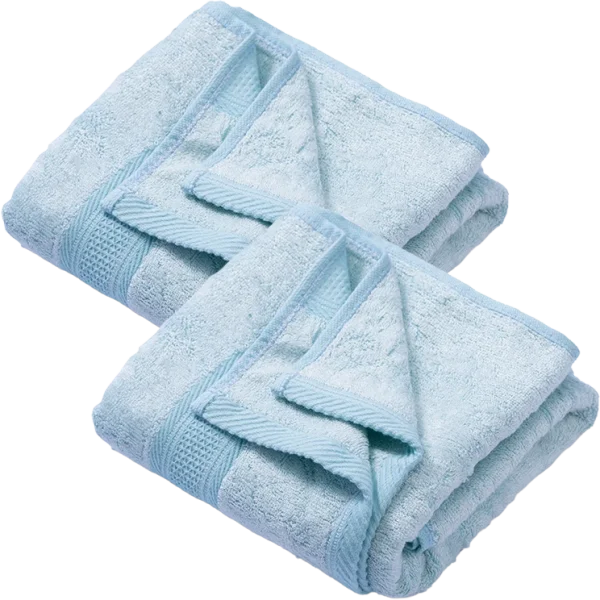 Combo 2 Khăn tắm sợi sồi Modal kháng khuẩn Animo T2304_HV001 (60x120cm,Xanh)