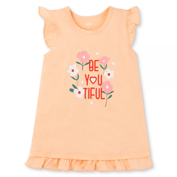 Đầm bé gái Animo Easy TX1225046 (1-4Y, Cam sữa, TT02)