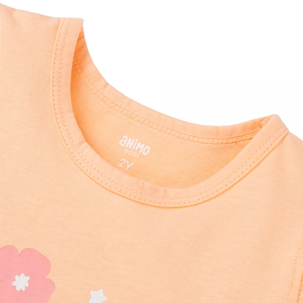 Đầm bé gái Animo Easy TX1225046 (1-4Y, Cam sữa, TT02)