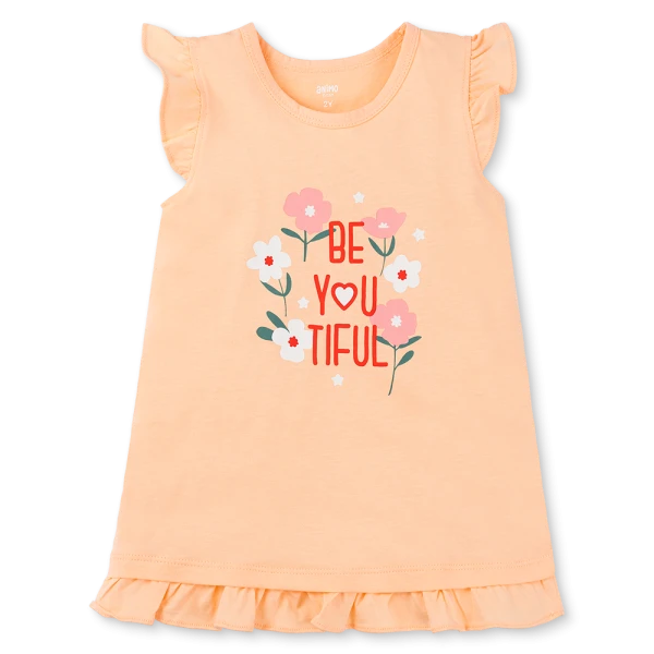 Đầm bé gái Animo Easy TX1225046 (1-4Y, Cam sữa, TT02)