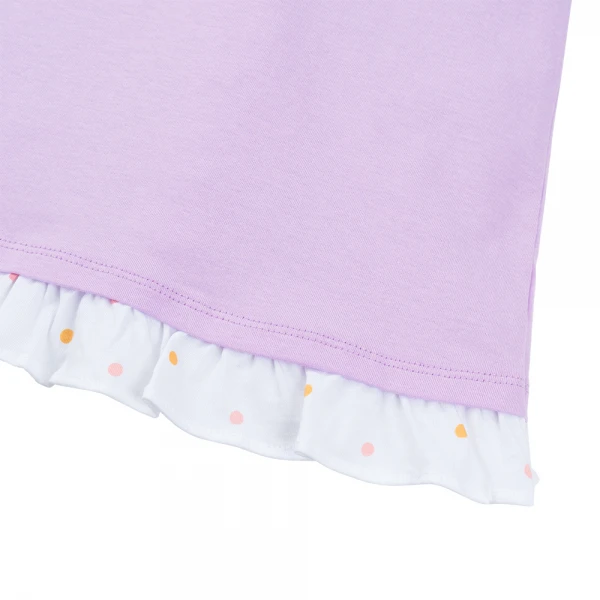 Đầm bé gái Animo Easy TX0226021 (1-4Y, Tím-trắng, TT01)