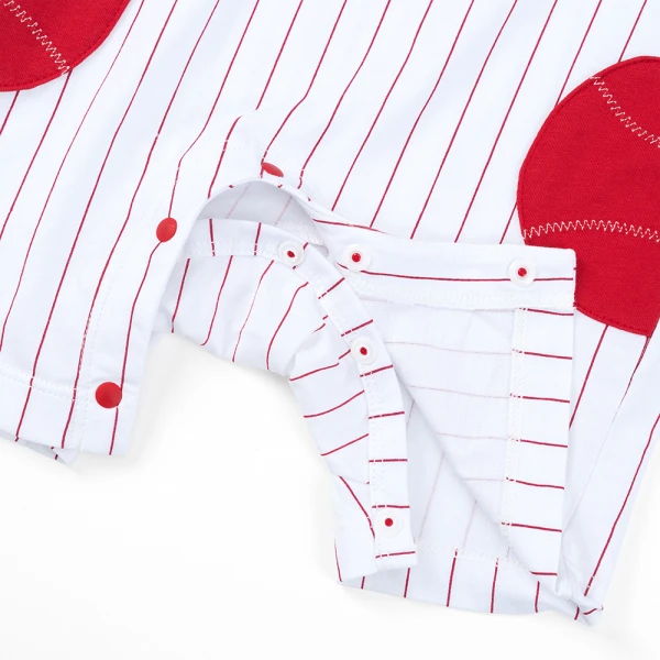 Bodysuit bé trai đùi Animo VD1225011 (0-3M, Trắng - xanh navy, TT12)