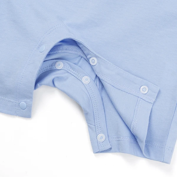 Bodysuit bé trai đùi Animo VD1225014 (0-3M, Trắng - xanh nhạt, NN02)