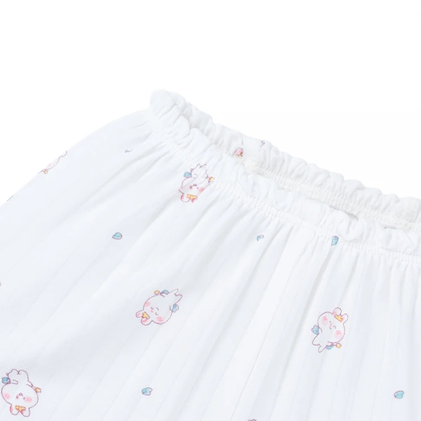 Set 2 bộ kháng khuẩn modal ngắn Animo BMC1125063 (0-3M, Trắng-hồng, NN06)