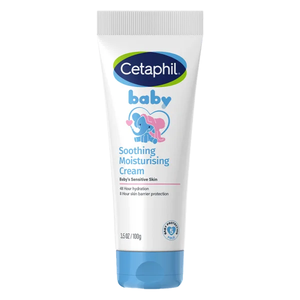 Kem làm dịu và dưỡng ẩm cho bé Cetaphil Baby Soothing & Moistuirising Cream 100g