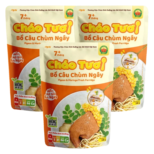 Combo 3 Ch&aacute;o tươi C&acirc;y Thị bồ c&acirc;u ch&ugrave;m ng&acirc;y